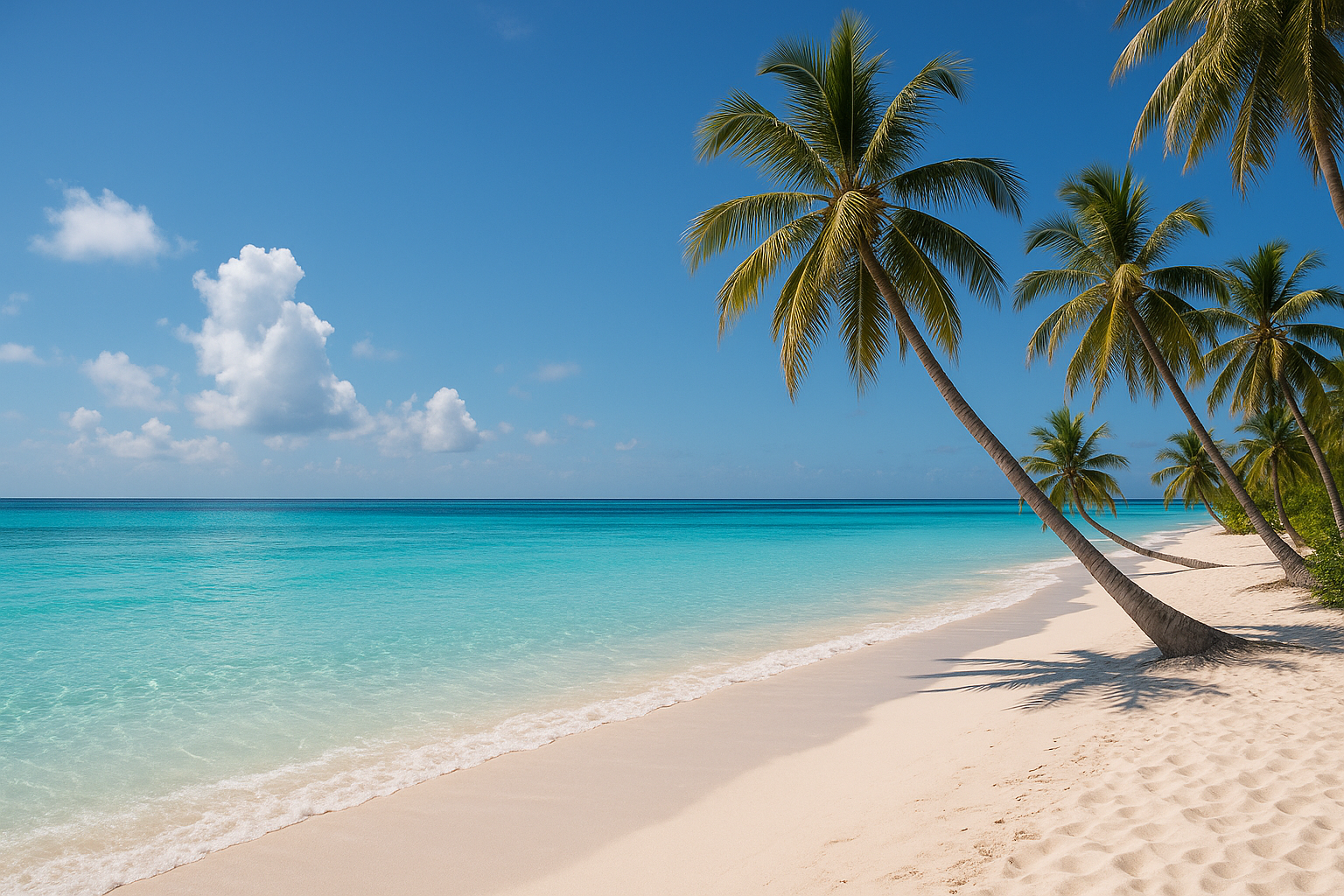 REALISTYCZNY WIDOK MORZA WAKACJI, PALM PIASKU , ZEBY NIE WBYLO WIDAC ZE TO IA NAGRANE JAK KAMERA Z REKI 